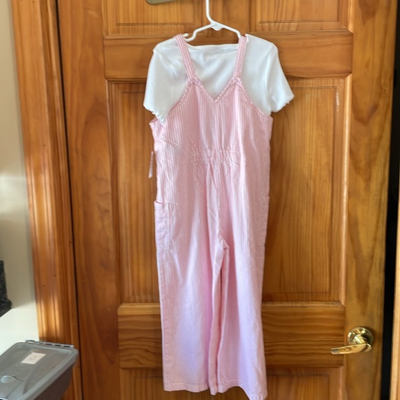 Old Navy Child’s Pink Striped Jumper - Picture 4 of 8